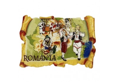 Magnet ceramic România și personaje populare Magnet ceramic România și personaje populare